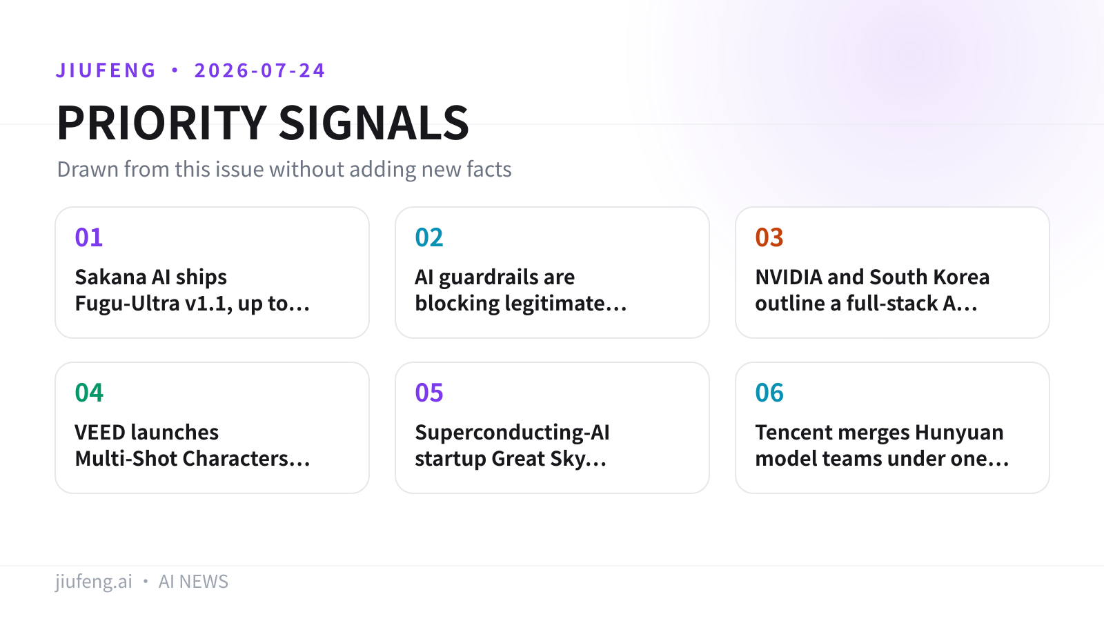 Priority AI signals for 2026-07-24