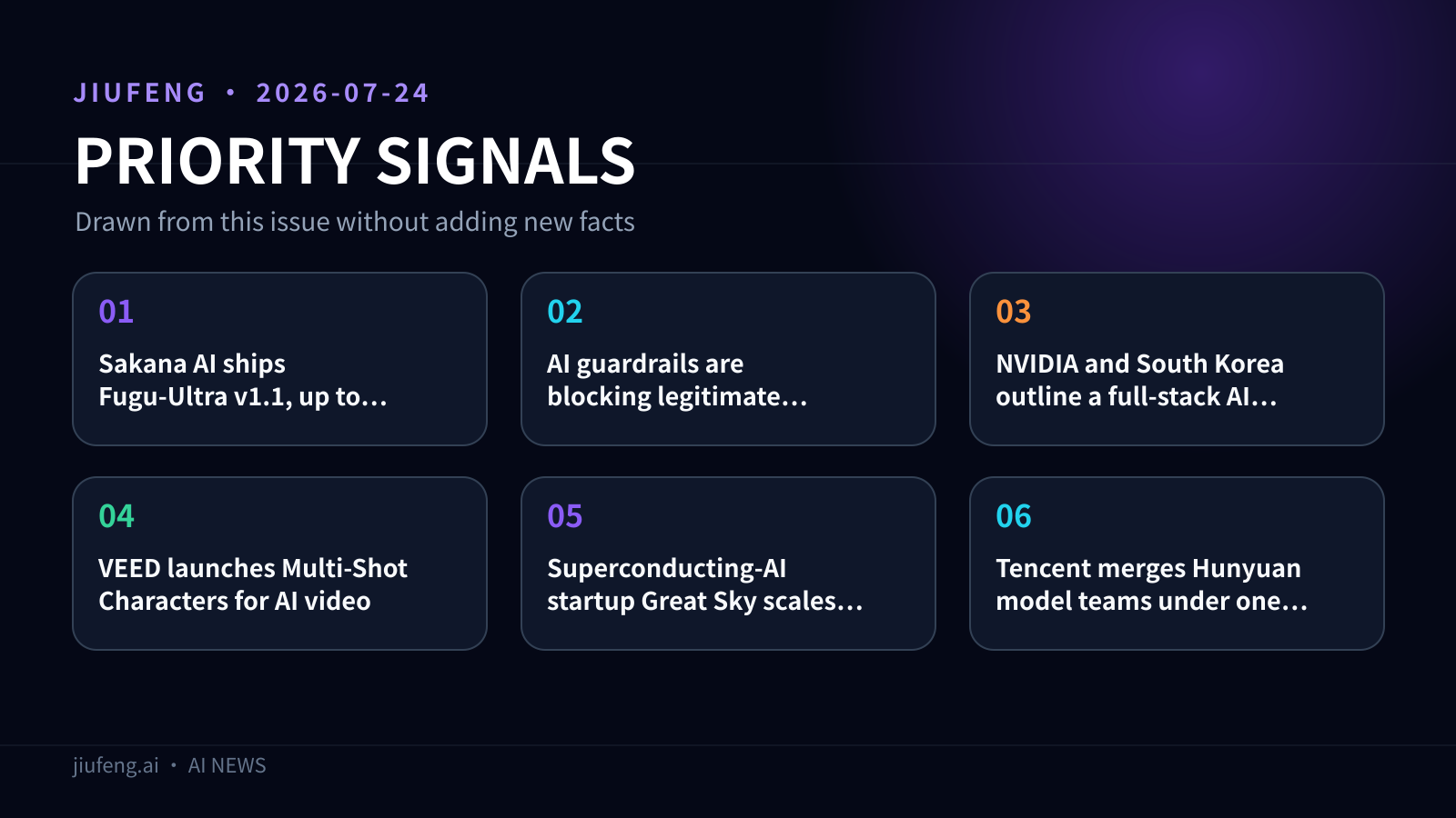 Priority AI signals for 2026-07-24
