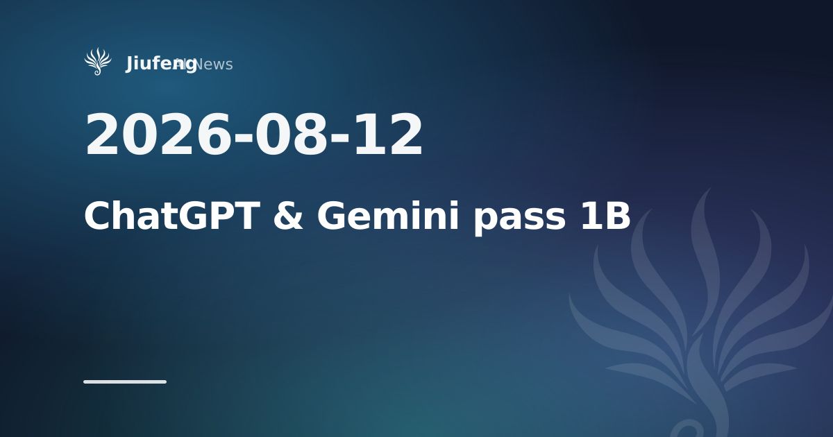 ChatGPT and Gemini each pass 1 billion monthly users