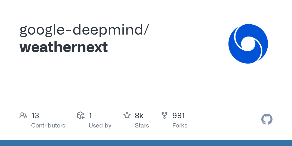 GitHub - google-deepmind/weathernext