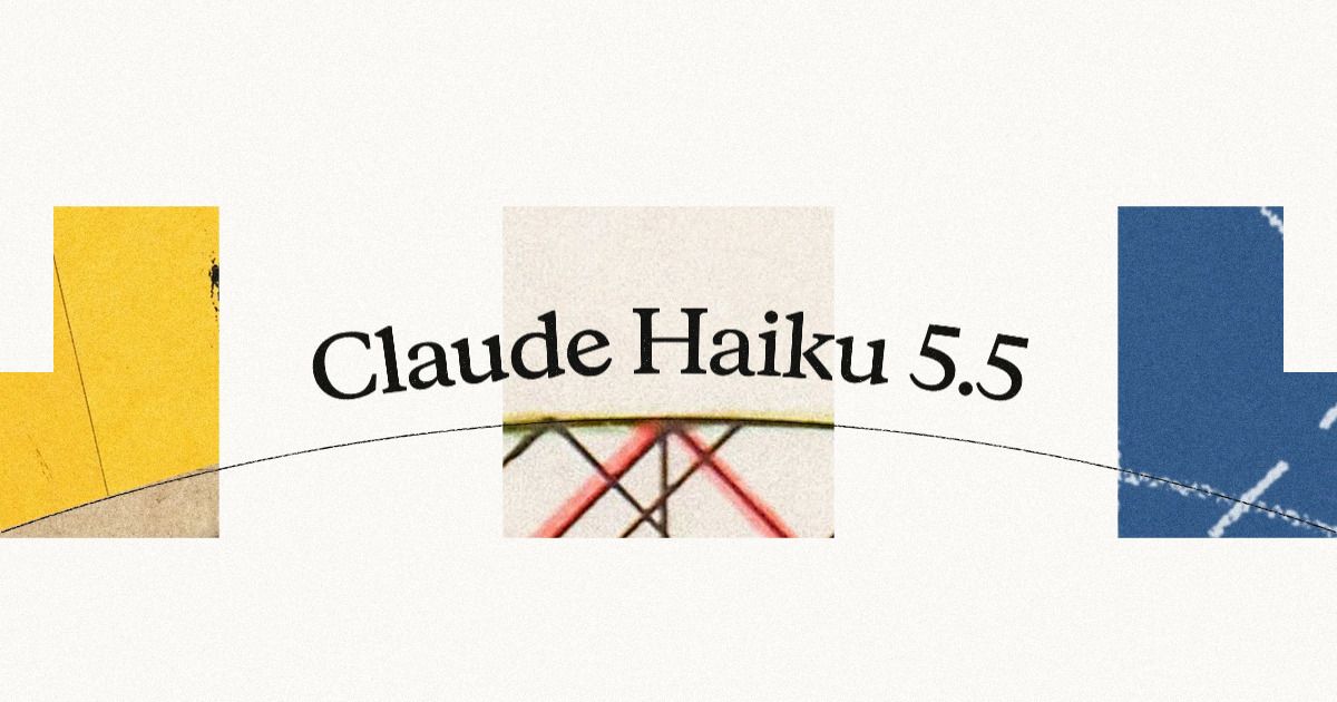 Introducing Claude Haiku 5.5
