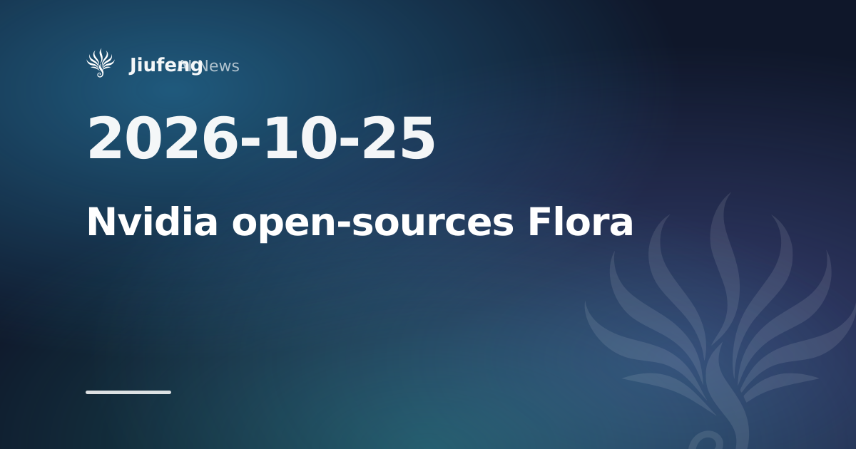 Nvidia estimates open Flora labels robot video 125x cheaper