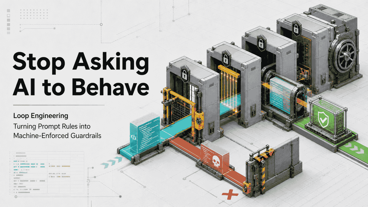 Stop Asking AI to Behave: Prompt Rules to Machine Gates