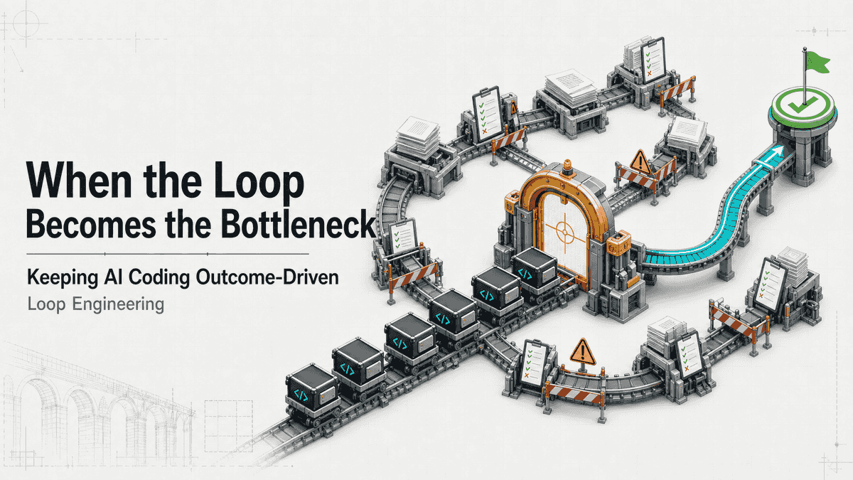 When the Loop Becomes the Bottleneck: Keeping AI Coding Outcome-Driven